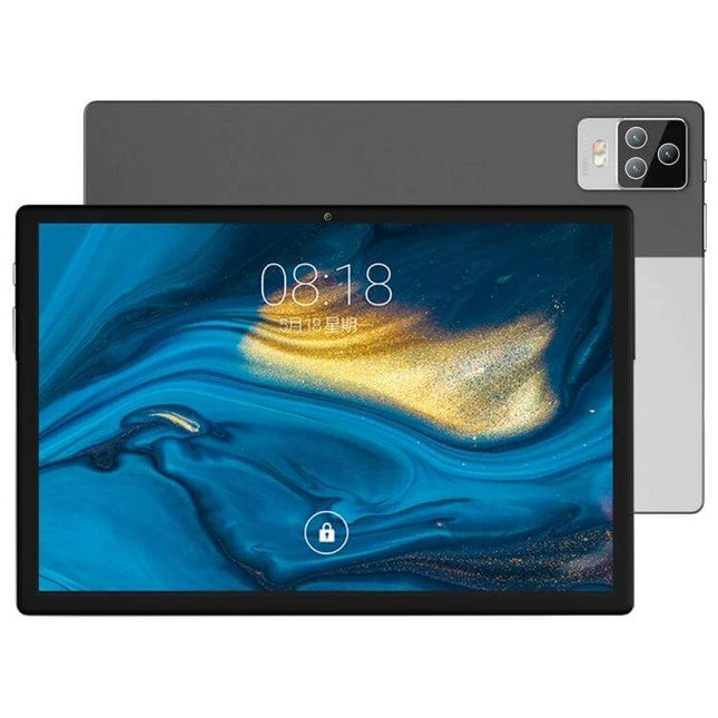 P70 Android 12 Tablet for Calls and Web Browsing showing 10.1-inch screen, dual SIM capability and rear camera — ideal for calls and web browsing
