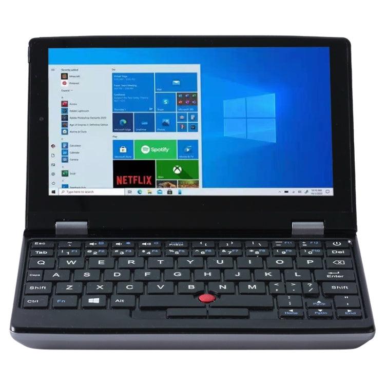 Compact 7-Inch Laptop with 12GB RAM and 128GB Storage, Windows 10, Intel Quad Core, Dual Band WiFi, and Touchscreen