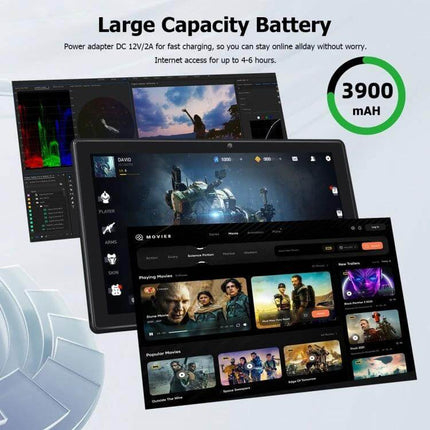 Sleek 10.1 Inch Windows Tablet for Everyday Computing Tasks