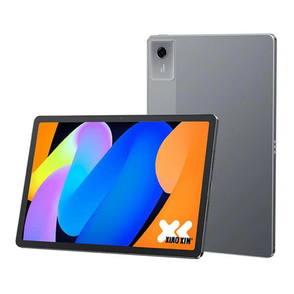 Lenovo Xiaoxin Pad 11-Inch Tablet for Everyday Tasks - gray 11-inch tablet showing front display and rear camera