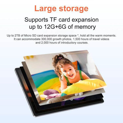 Lenovo Xiaoxin Pad 12.1-Inch Android Tablet for Daily Tasks with large storage and TF card expansion shown