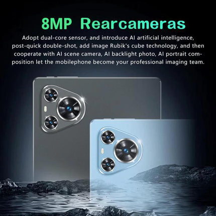 BDF P70 10.1-Inch Tablet for Everyday Browsing and Media showing tablet rear camera modules and 10.1-inch display features