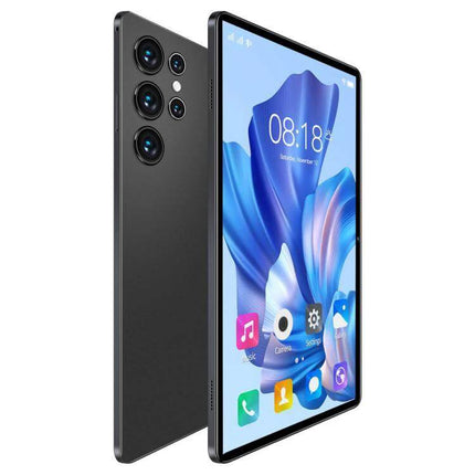 Alt Tag: BDF H39 10.1-Inch Android Tablet with 4G LTE and Dual SIM Support showcasing slim black design and 10.1-inch display for travel and study