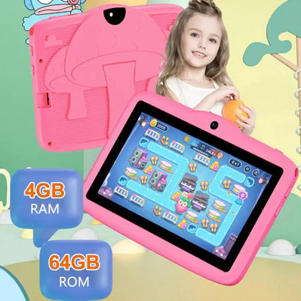 BDF 7-Inch WiFi Kids Tablet for Everyday Learning and Play