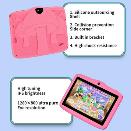 BDF 7-Inch WiFi Kids Tablet for Everyday Learning and Play