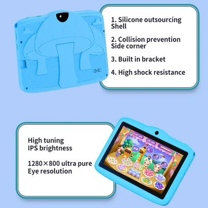 BDF 7-Inch WiFi Kids Tablet for Everyday Learning and Play