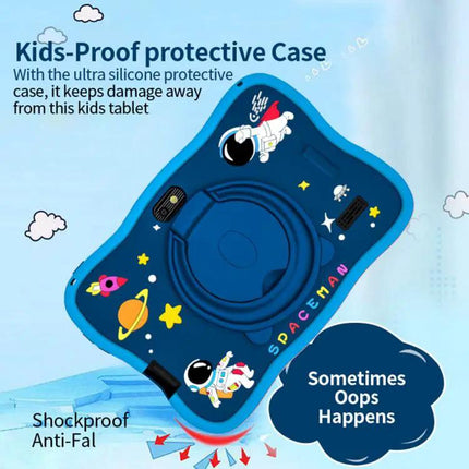 BDF 7-Inch Kids Tablet with Spaceman Case for Learning and Fun | Syndmart