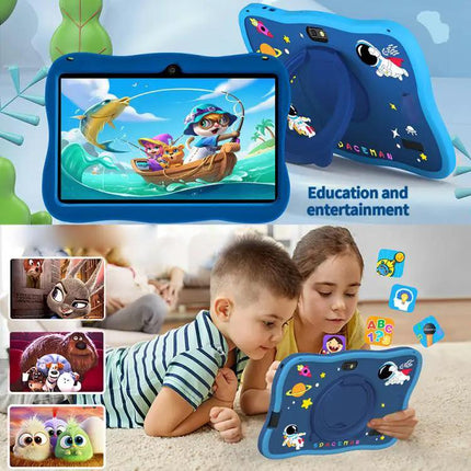 BDF 7-Inch Kids Tablet with Spaceman Case for Learning and Fun | Syndmart