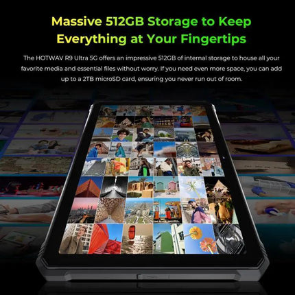 HOTWAV Tab R9 Ultra Rugged Tablet 11in Android 15 512GB