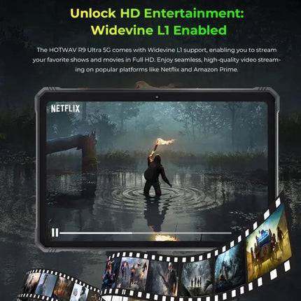 HOTWAV Tab R9 Ultra Rugged Tablet 11in Android 15 512GB