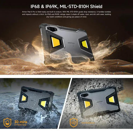 Ulefone Armor Pad 5 Pro Rugged Tablet 11in 12GB 512GB