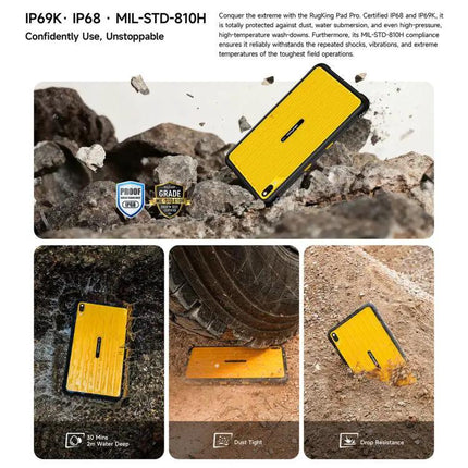 Ulefone Rugking Pad Pro Rugged Tablet 8.68 Inch 8GB 128GB