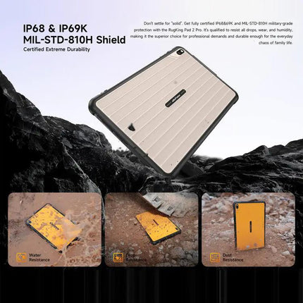 Ulefone Rugking Pad 2 Pro 10.1in Rugged Tablet 8GB/128GB