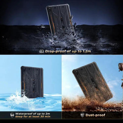 HOTWAV Rugged Android Tablet 10.1in 8GB/256GB IP68