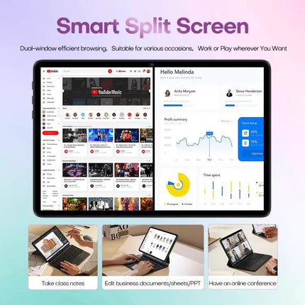 Pad 9 Ultra 10.1-Inch Android Tablet for Everyday Use and Calls
