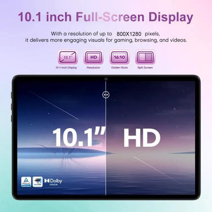 Pad 9 Ultra 10.1-Inch Android Tablet for Everyday Use and Calls