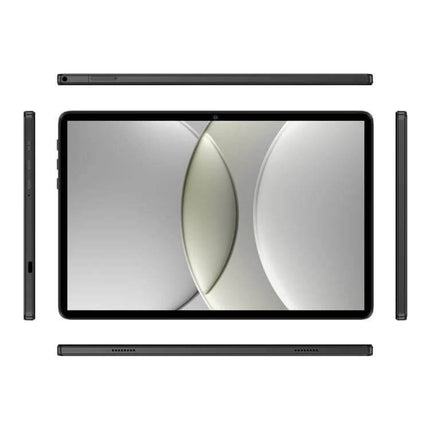 Pad 9 Ultra 10.1-Inch Tablet for Everyday Computing and Calls shown from multiple angles with 10.1-inch HD display and slim black bezel