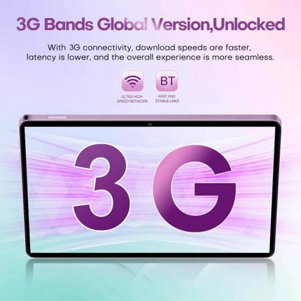 Pad 9 Ultra 10.1-Inch Tablet for Everyday Computing and Calls showing 3G bands global version unlocked on a 10.1-inch HD display