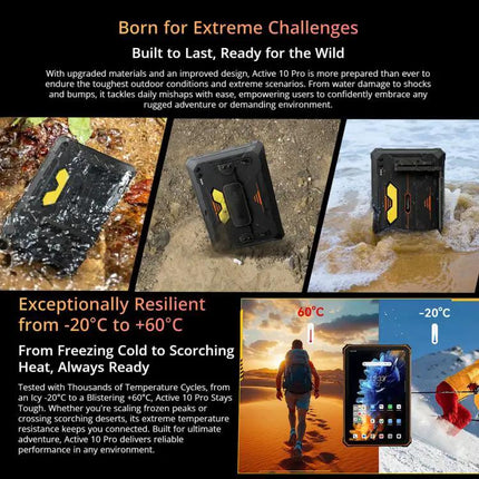 Blackview Active 10 Pro 5G Rugged Tablet 10.95in 12GB/512GB