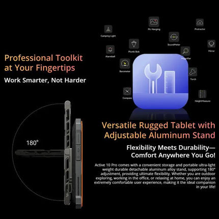 Blackview Active 10 Pro 5G Rugged Tablet 10.95in 12GB/512GB
