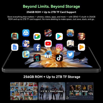 Blackview ZENO 1 8-Inch Tablet for Everyday Browsing and Apps