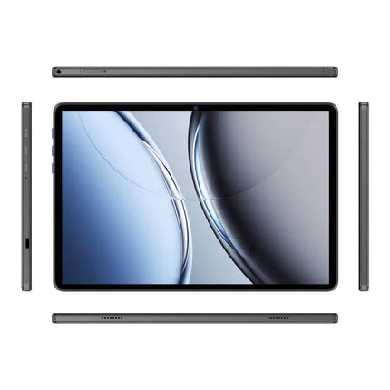 Pad 8 Ultra 10.1-Inch Tablet for Daily Tasks and Calls — slim 10.1-inch Android tablet front and side views for browsing, calls, dual SIM