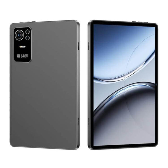 Pad 8 Ultra 10.1-Inch Tablet for Everyday Use and Calls showing front display and rear dual-camera design