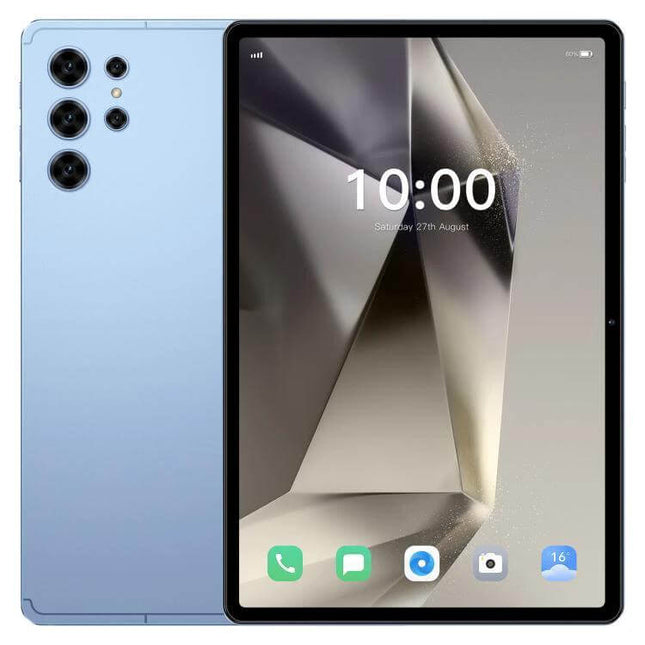 Pad 25 Ultra 10.1-Inch Android Tablet for Daily Tasks front and back view showing 10.1-inch display and rear cameras, portable daily-use tablet