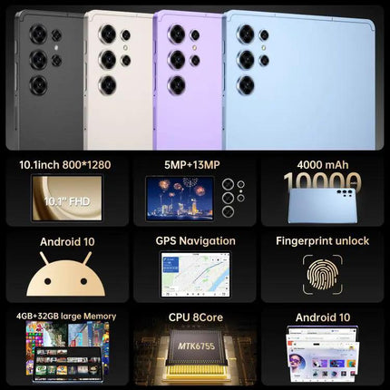 Pad 25 Ultra 10.1-Inch Android Tablet for Daily Tasks