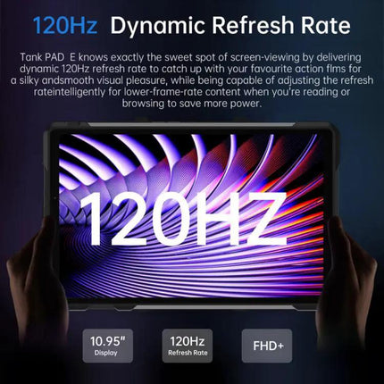 Unihertz Tank Pad E Rugged Tablet 10.95 Inch 12GB/512GB