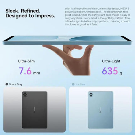 Blackview MEGA 5 12.2 Inch Tablet 8GB 256GB Android 16