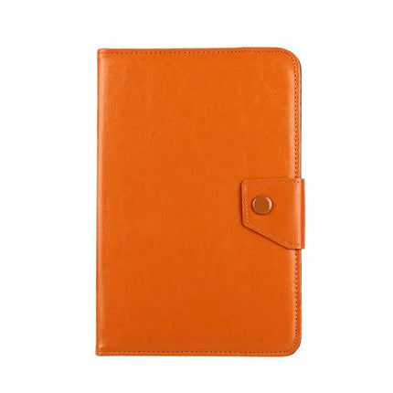 Leather Protective Case for 9-Inch Tablets with Built-In Holder
