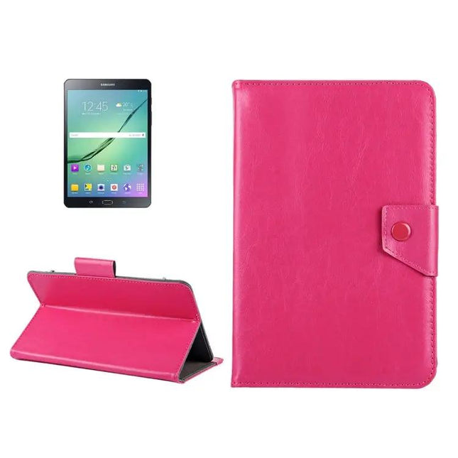 Leather Protective Case for 8-Inch Tablets with Holder
