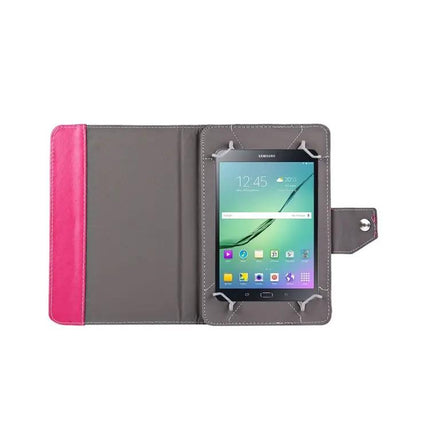 Leather Protective Case for 8-Inch Tablets with Holder