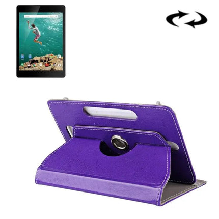 Universal Leather Protective Case with Holder for 9-Inch Tablets