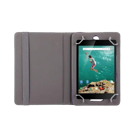 Universal Leather Protective Case with Holder for 9-Inch Tablets