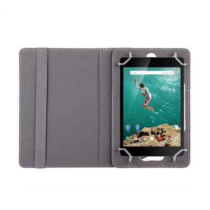 Étui de protection universel en cuir avec support pour tablettes de 9 pouces
