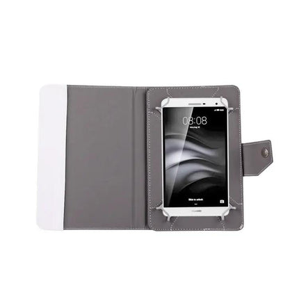 7-Inch Tablet Leather Case with Holder and Crazy Horse Texture