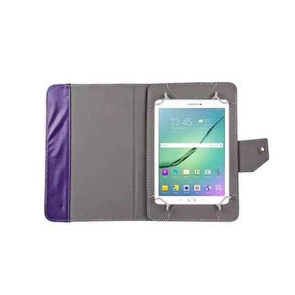 Leather Protective Case with Holder for 10-Inch Tablets
