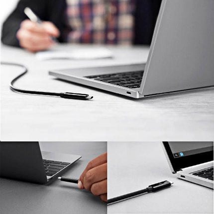 USB-C Cable for Everyday Device Charging and Connectivity — compact cable charging phone and laptop for commuters