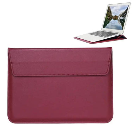 Universal Envelope Style PU Leather Case for 13.3 Inch Tablets with Holder