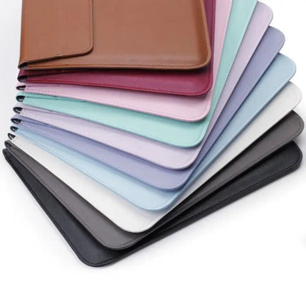 Universal Envelope Style PU Leather Case for 13.3 Inch Tablets with Holder
