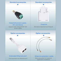 VONETS VAP11S-5G High-Speed Mini Wireless Bridge with Dual Antennas and Cooling Fan