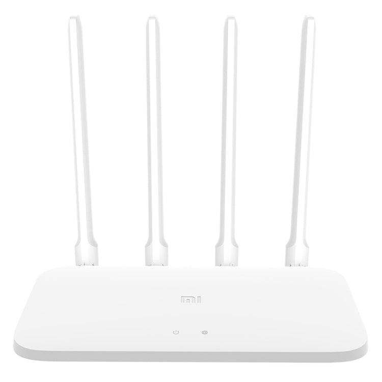 Enrutador WiFi original Xiaomi 4A Control de aplicación inteligente AC1200 1167Mbps 64MB 2.4GHz y 5GHz Repetidor de enrutador inalámbrico con 4 antenas, compatible con Web, Android e iOS, enchufe de EE. UU.