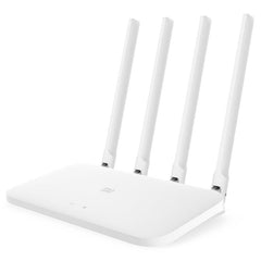 Enrutador WiFi original Xiaomi 4A Control de aplicación inteligente AC1200 1167Mbps 64MB 2.4GHz y 5GHz Repetidor de enrutador inalámbrico con 4 antenas, compatible con Web, Android e iOS, enchufe de EE. UU.