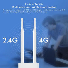 COMFAST CF-E5 300Mbps Outdoor Waterproof 4G Signal Amplifier Wireless Router with Dual Antennas - Asia Pacific Version