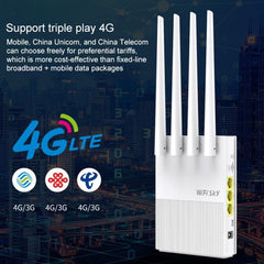 COMFAST GR401 Amplificador de señal para el hogar 4G de 300 Mbps, repetidor de enrutador inalámbrico, estación base WIFI con 4 antenas, edición Asia Pacífico