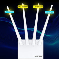 COMFAST GR401 300Mbps 4G Wireless Signal Booster Router with 4 Antennas - Asia Pacific Edition