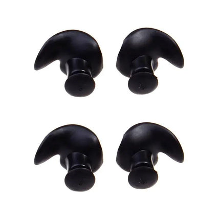 2 Pairs Silicone Waterproof Spiral Earplugs For Swimming | Syndmart