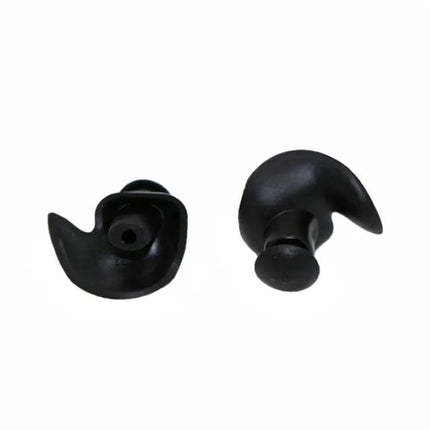 2 Pairs Silicone Waterproof Spiral Earplugs For Swimming | Syndmart